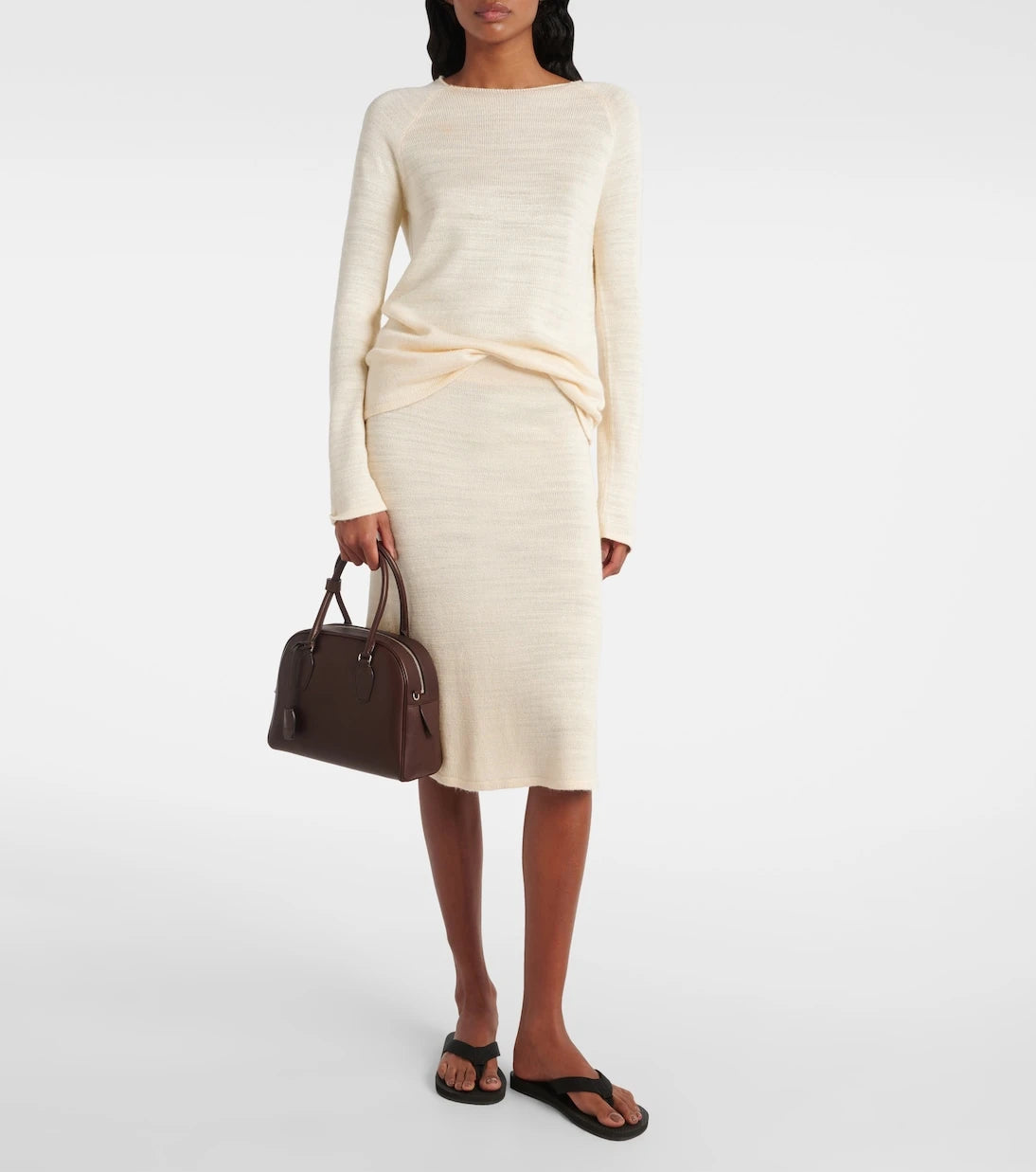 The Row - India 10.00 leather tote bag