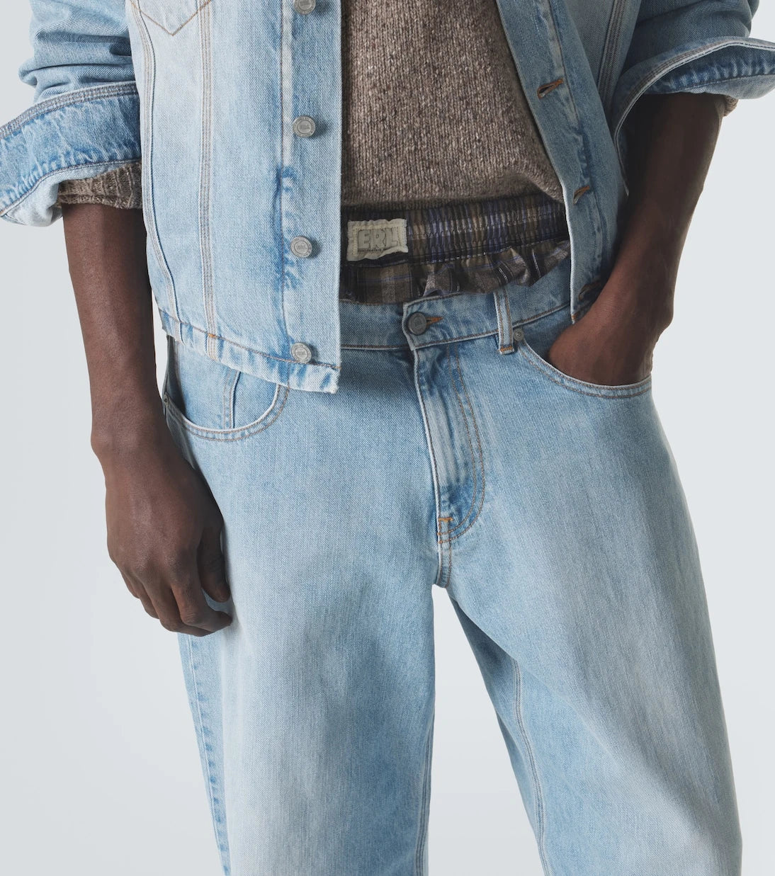 ERL - Wide-leg jeans