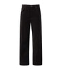 Citizens of Humanity Brown Velvet Ayla Baggy Trousers