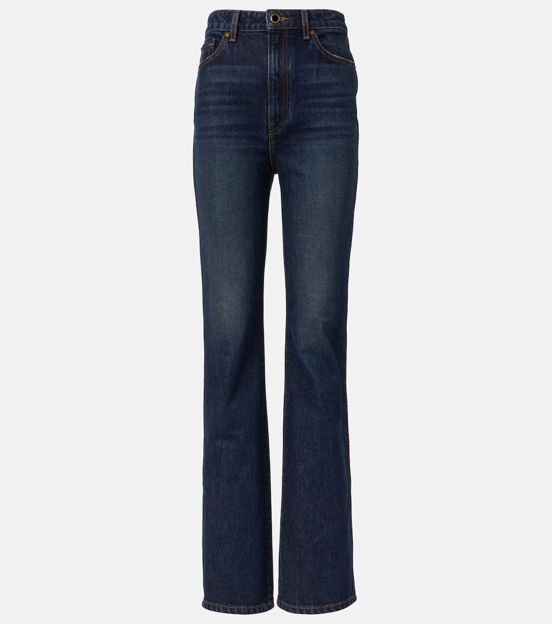 Khaite - Danielle high-rise straight jeans