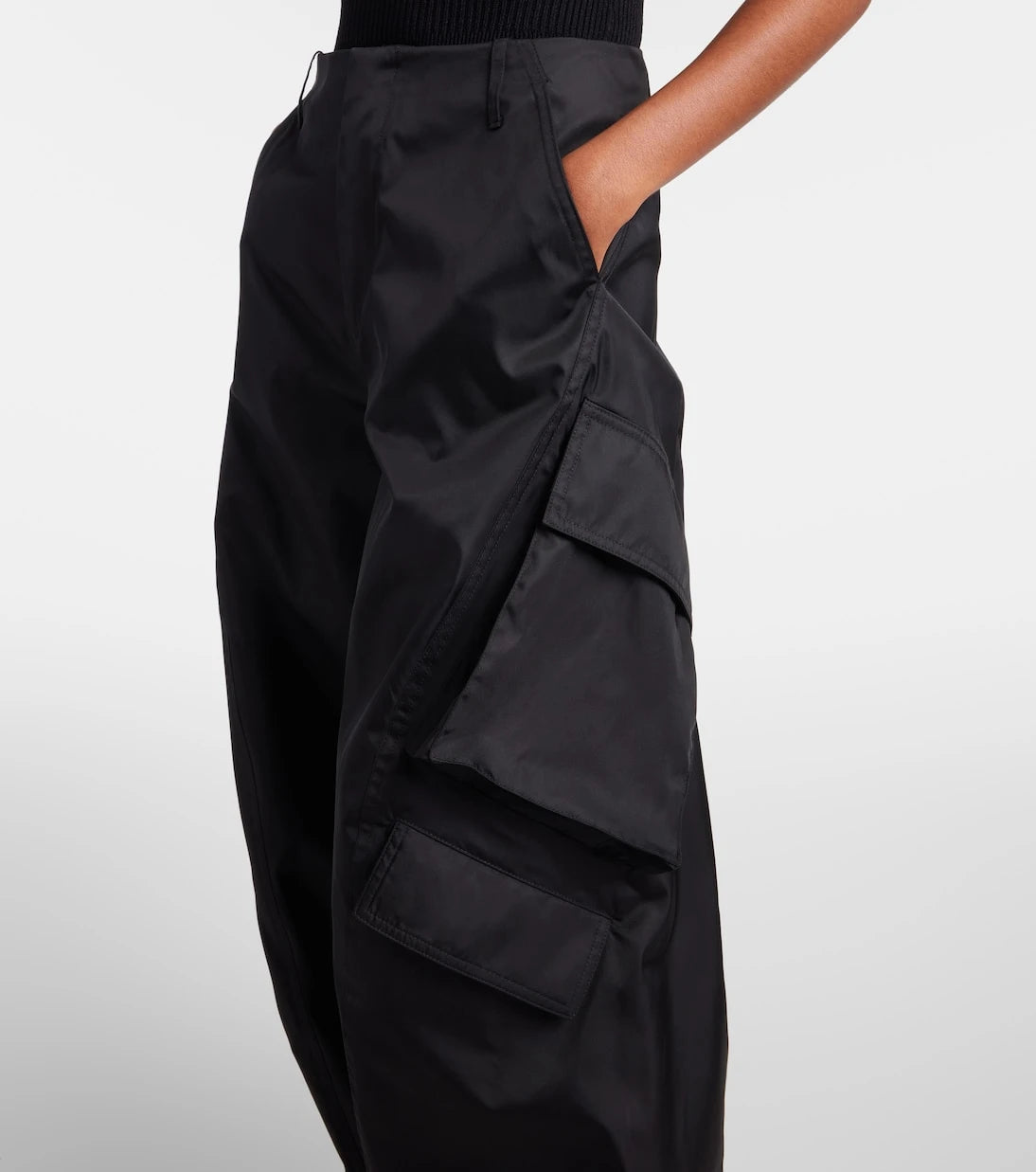 Alaïa - Taffeta cargo pants