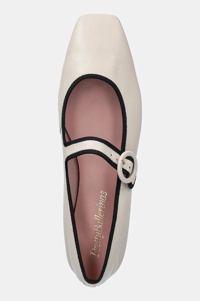 Deri Balerin Ayakkabı Pretty Ballerinas Camille