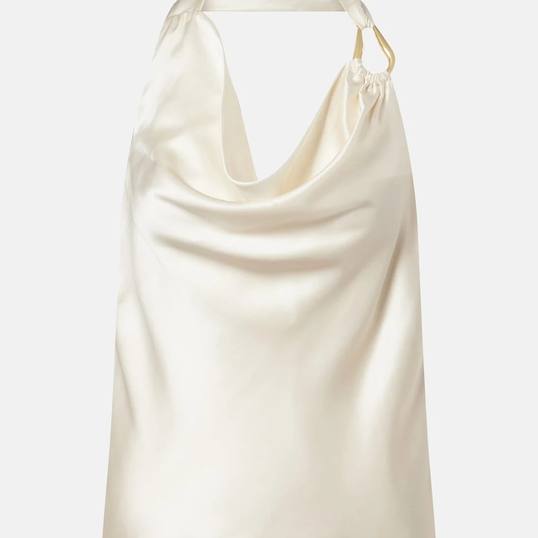 Rebecca Vallance - Elise halterneck silk satin top