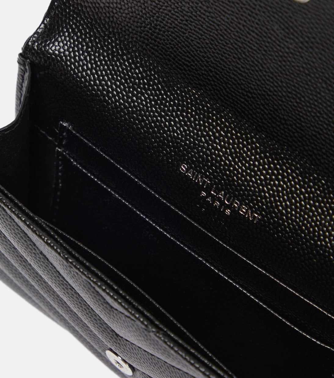 Saint Laurent - Monogram Small leather wallet