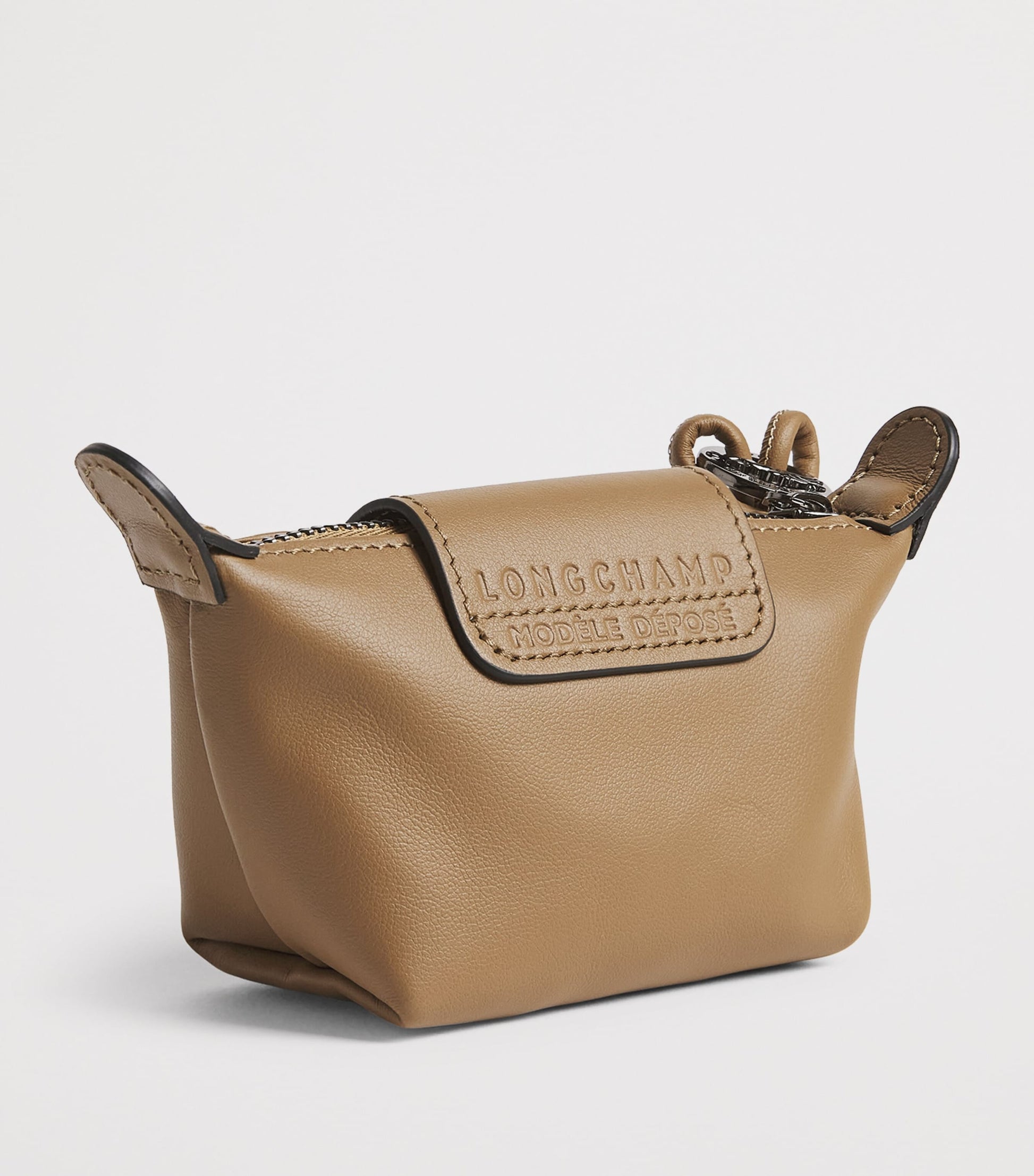 Brown Leather Le Pliage Xtra Coin Purse