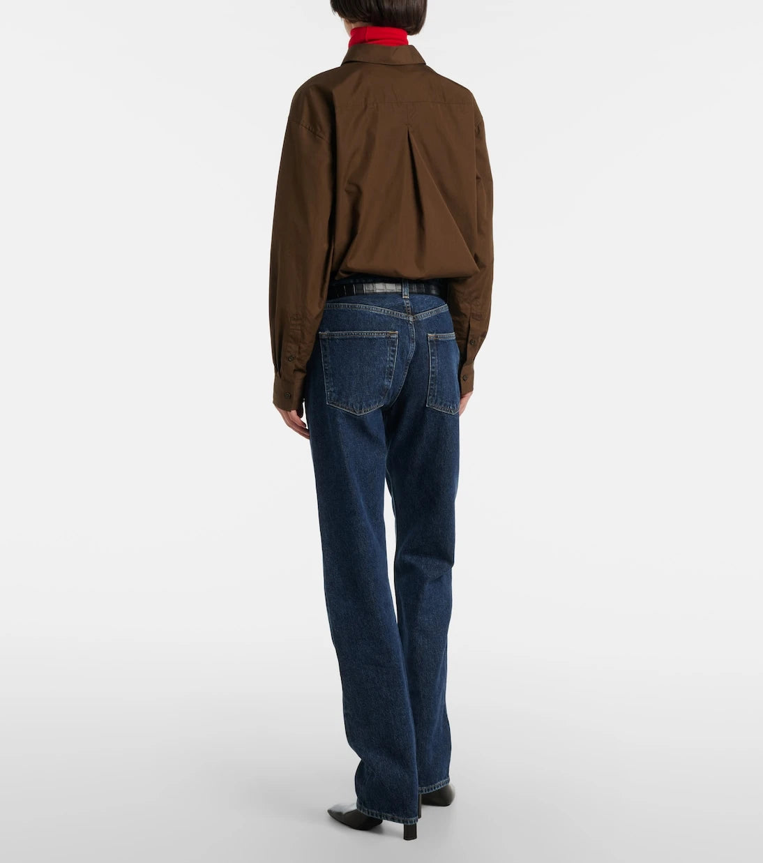 Agolde - Kelly high-rise straight jeans