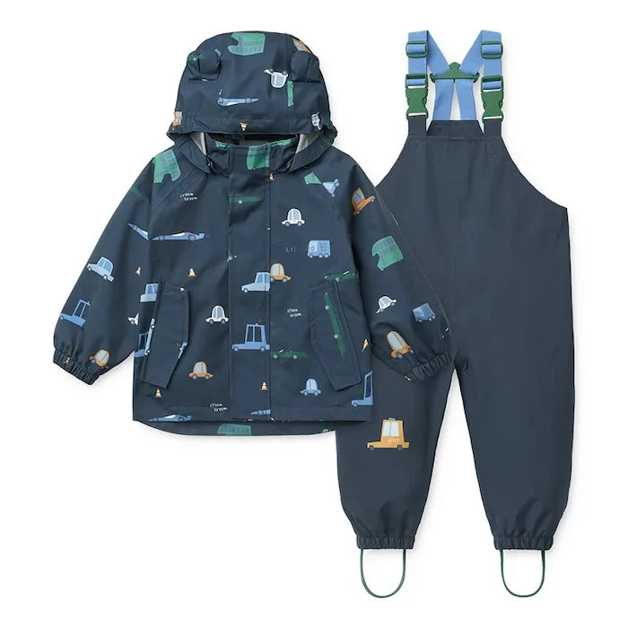 Liewood Çocuk Su Geçirmez Yağmurluk Seti Manu Rainwear Set