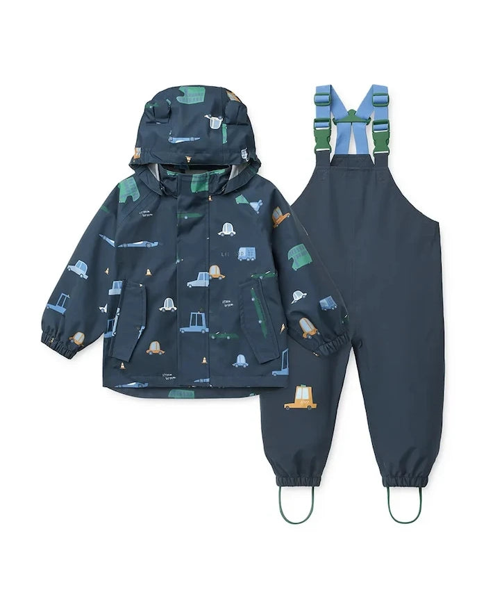 Liewood Çocuk Su Geçirmez Yağmurluk Seti Manu Rainwear Set