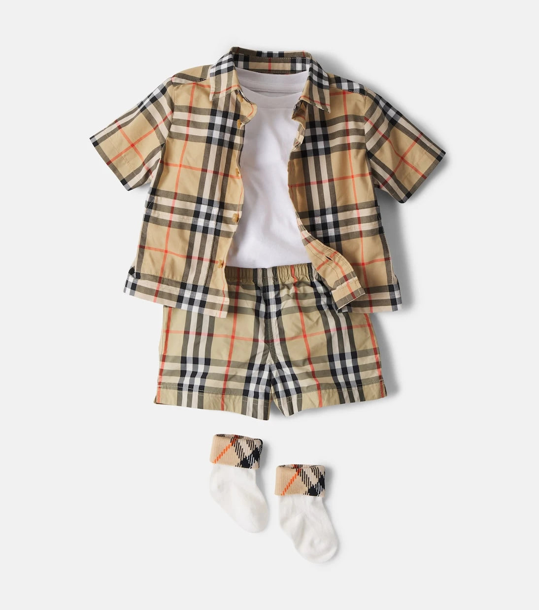 Burberry Kids - Baby Burberry Check cotton-blend socks
