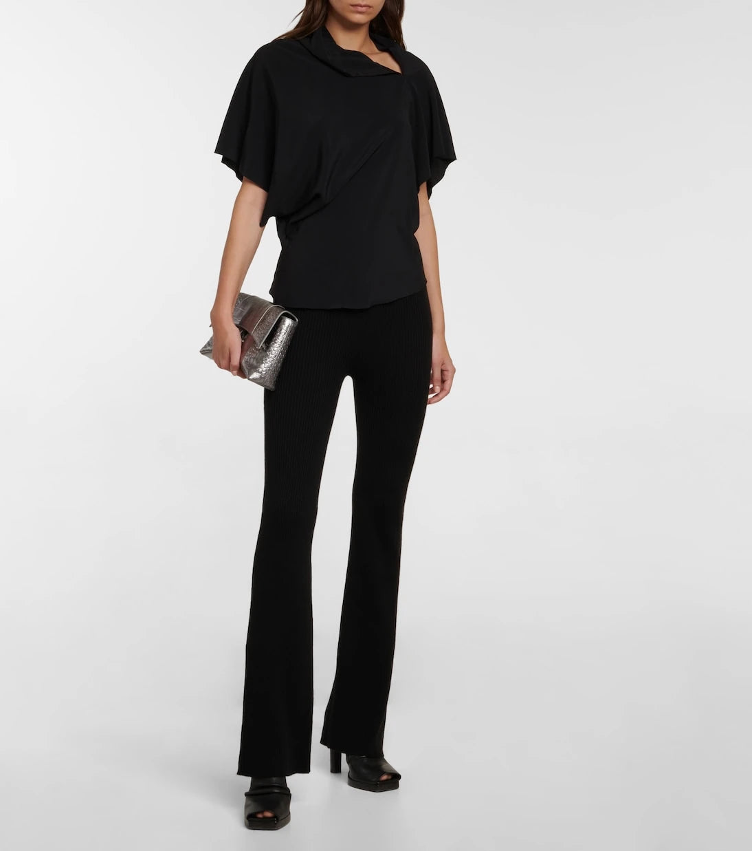 Rick Owens - Rib-knit wool-blend pants