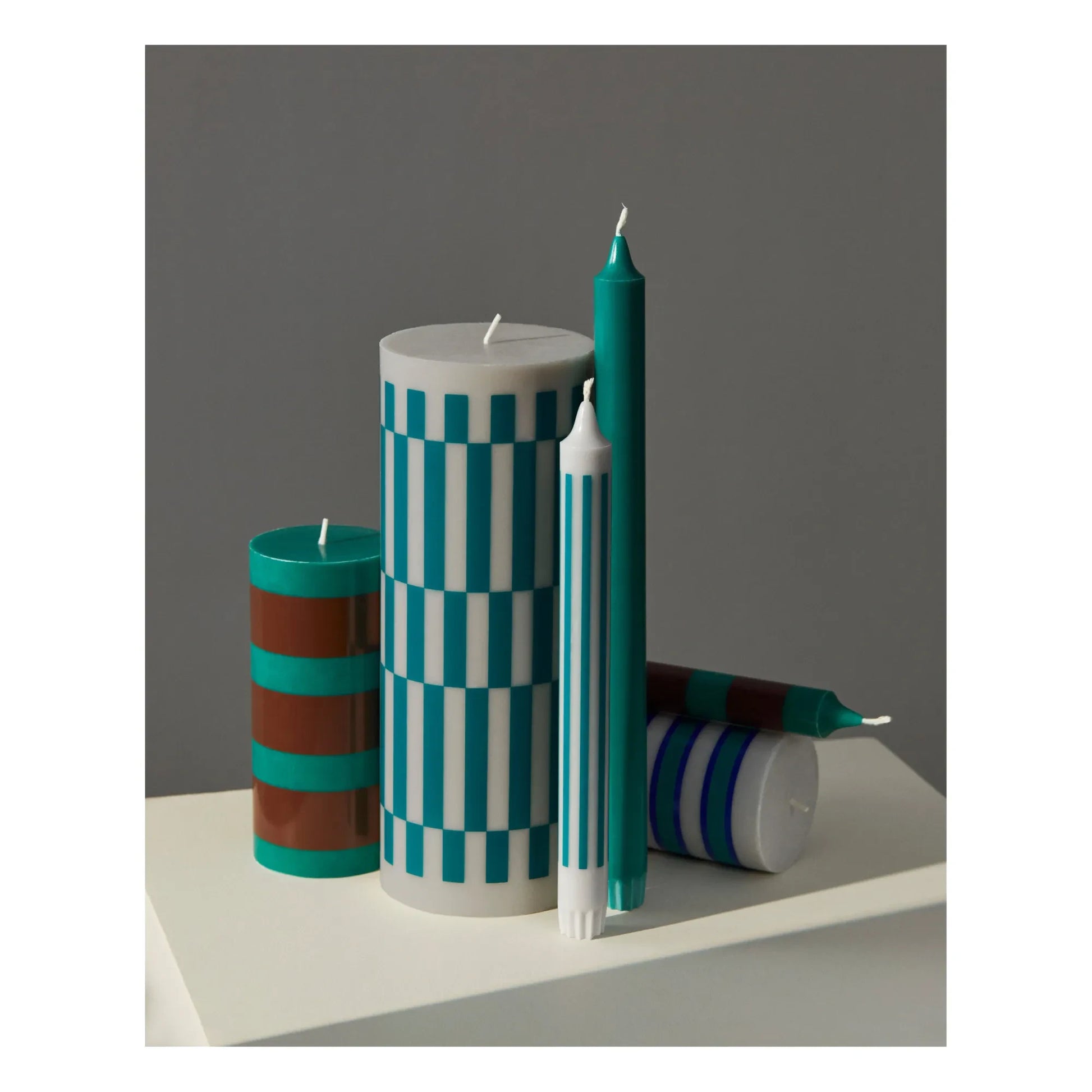 Hay - Column Tile Candle | Green