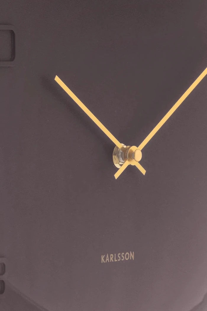 Стенен часовник Karlsson Fuerte Dome 30,5 cm