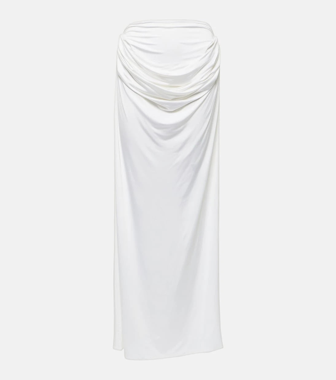 Magda Butrym - Draped jersey maxi skirt