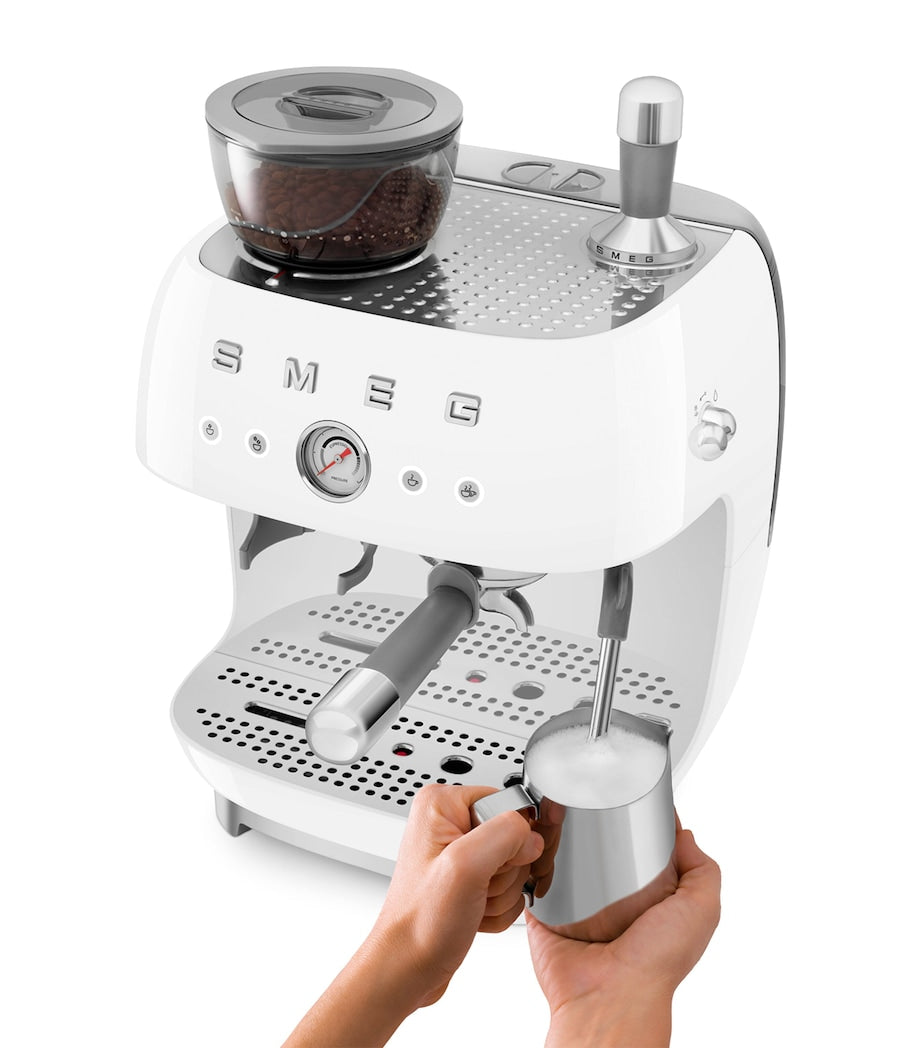 EGF03WHUK Espresso Coffee Machine with Grinder