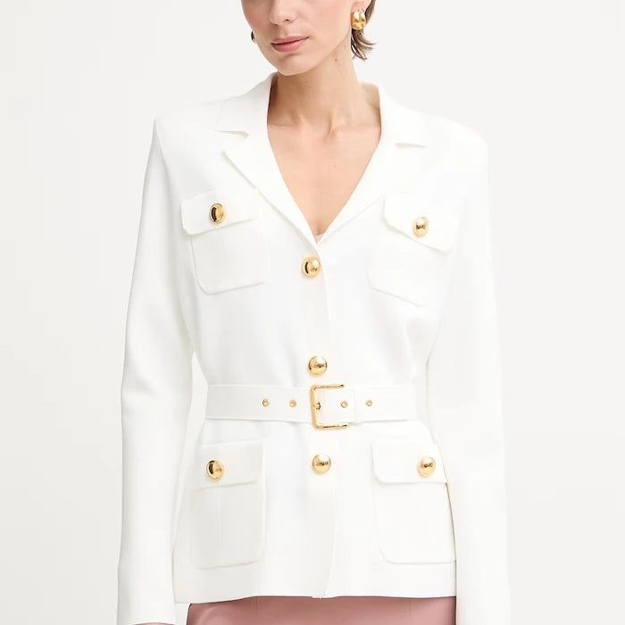 Viscose Kadın Ceket Elisabetta Franchi