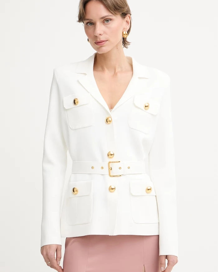 Viscose Kadın Ceket Elisabetta Franchi
