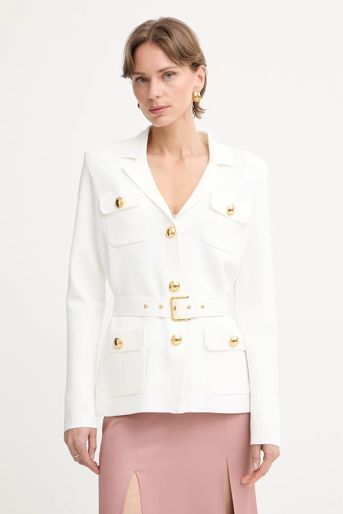 Viscose Kadın Ceket Elisabetta Franchi