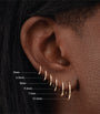 Gold Single Hoop Earring (9.5mm)