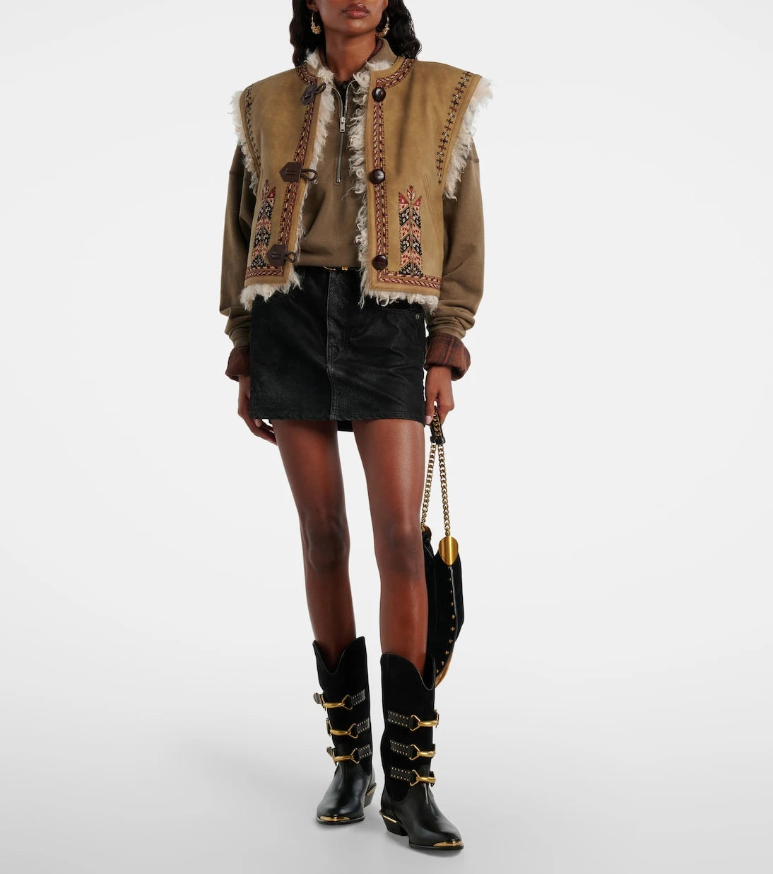 Marant Etoile - Clemencia embroidered vest