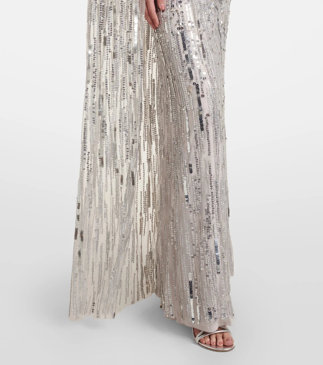 Jenny Packham - Ruby pelerinli payetli elbise