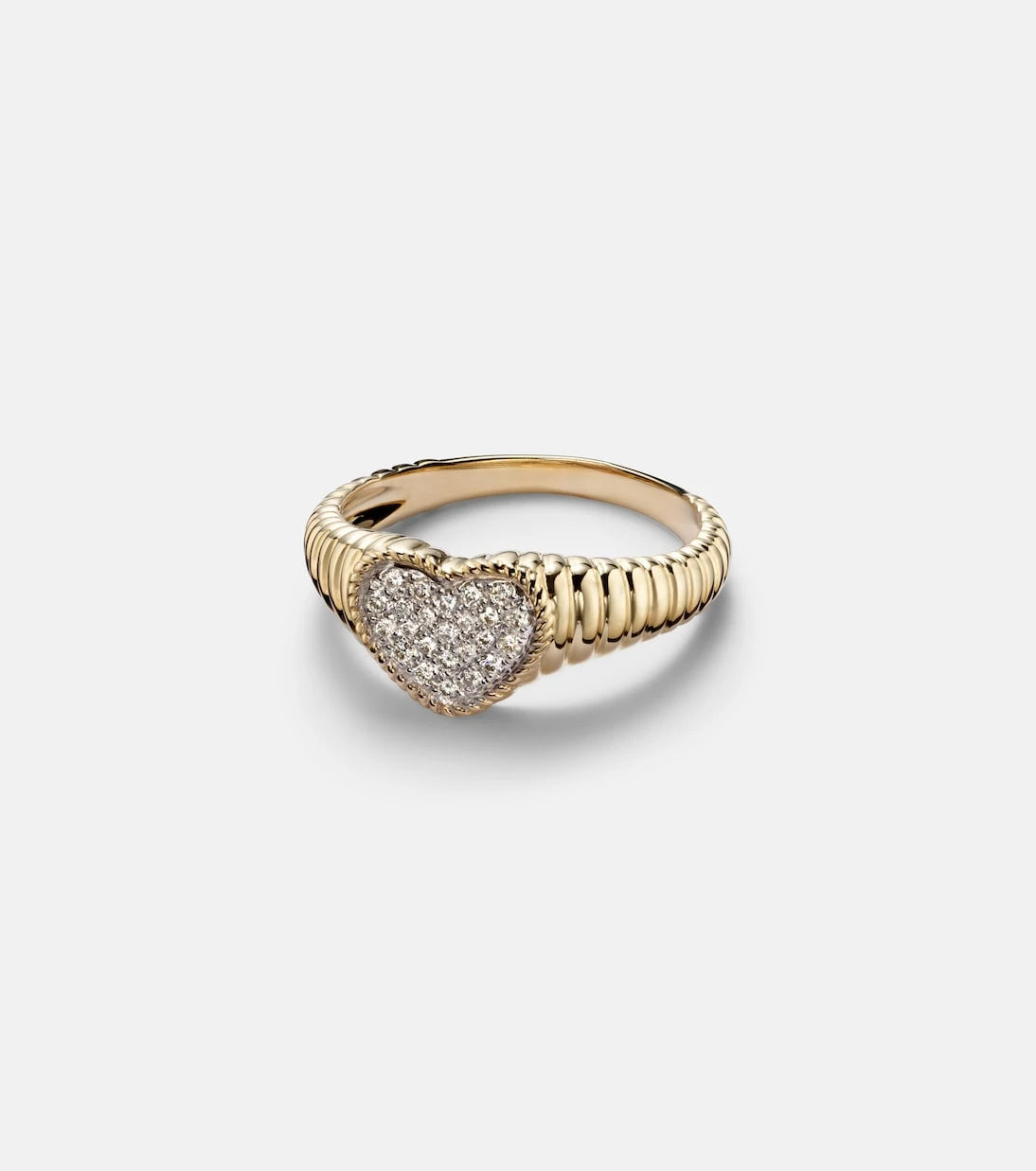 Yvonne Léon - Baby 9kt gold ring with diamonds