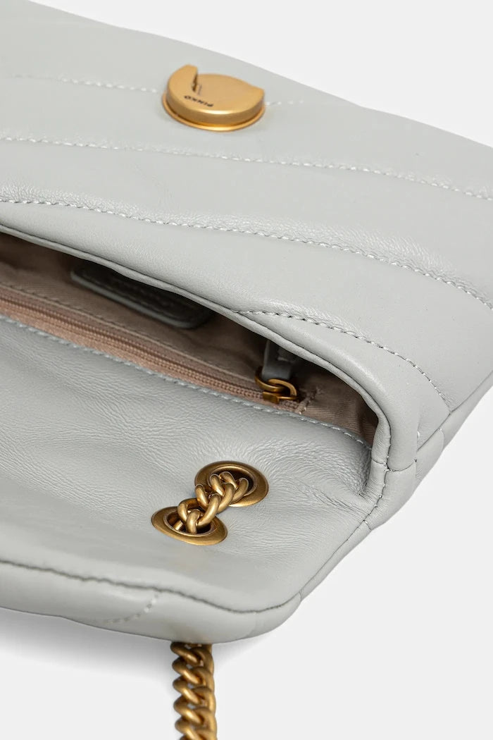 Pinko kadın deri crossbody çanta