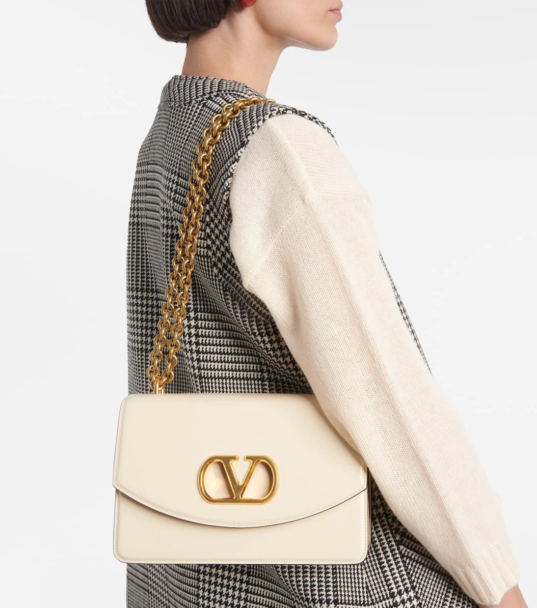 Valentino Garavani - Vain Medium leather shoulder bag