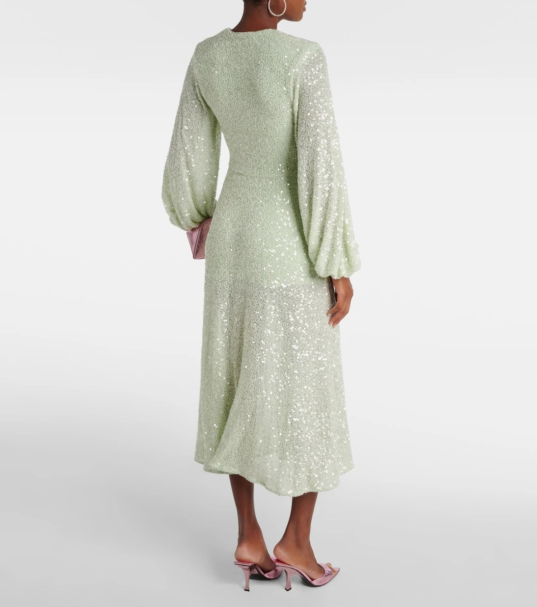 Rotate - Sequined midi dress