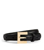 Black Leather Nicola Belt