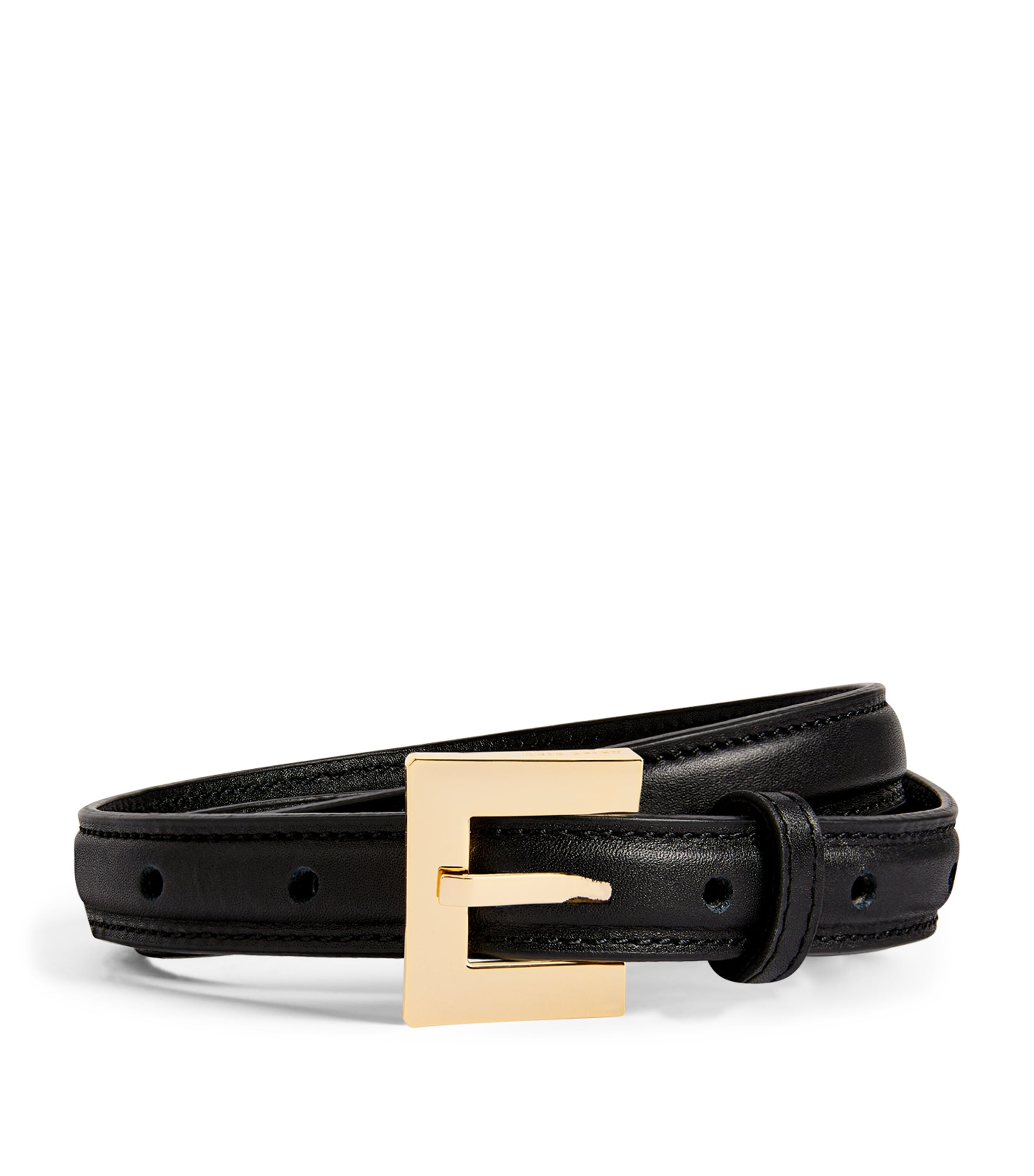 Black Leather Nicola Belt