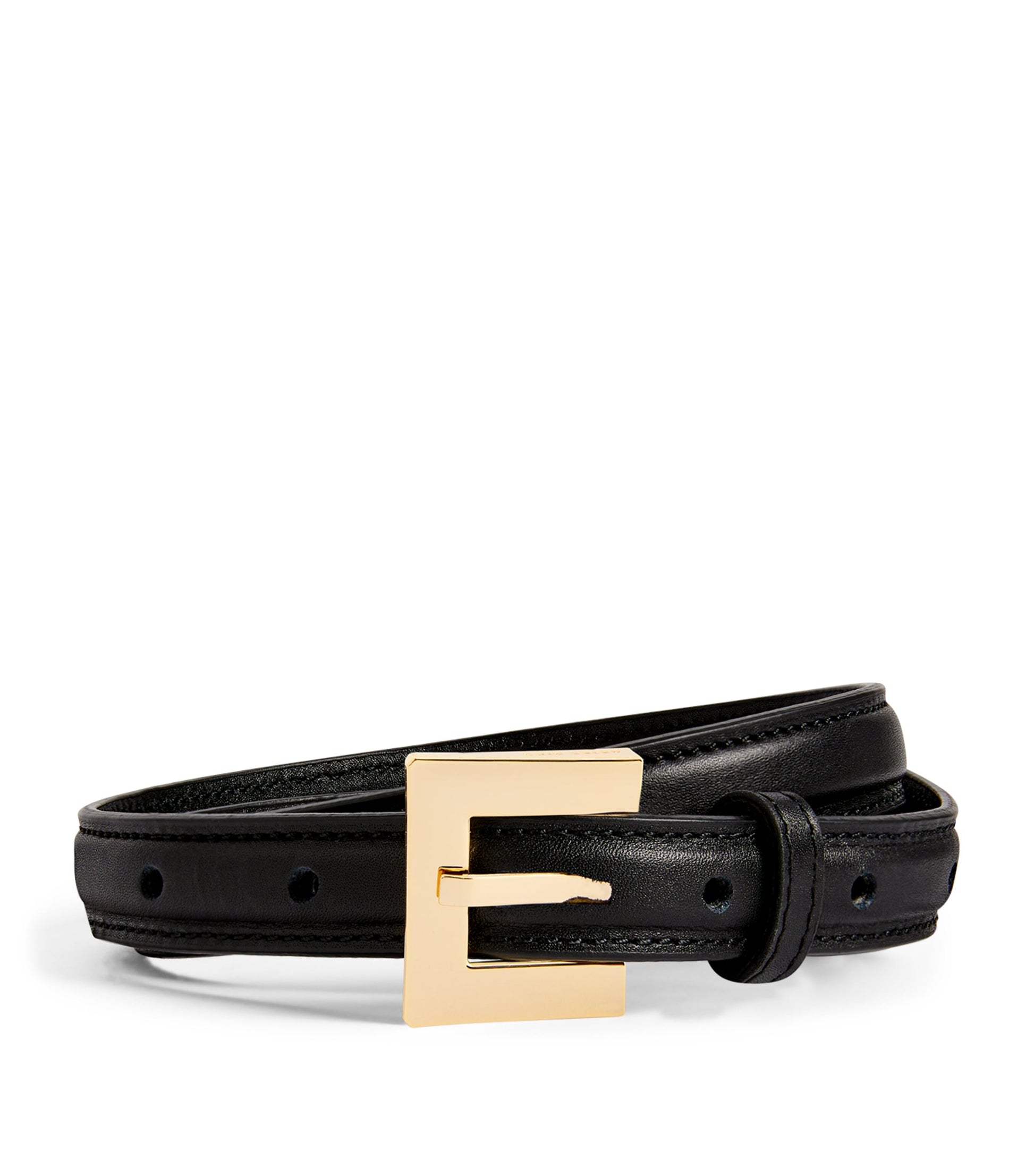Black Leather Nicola Belt