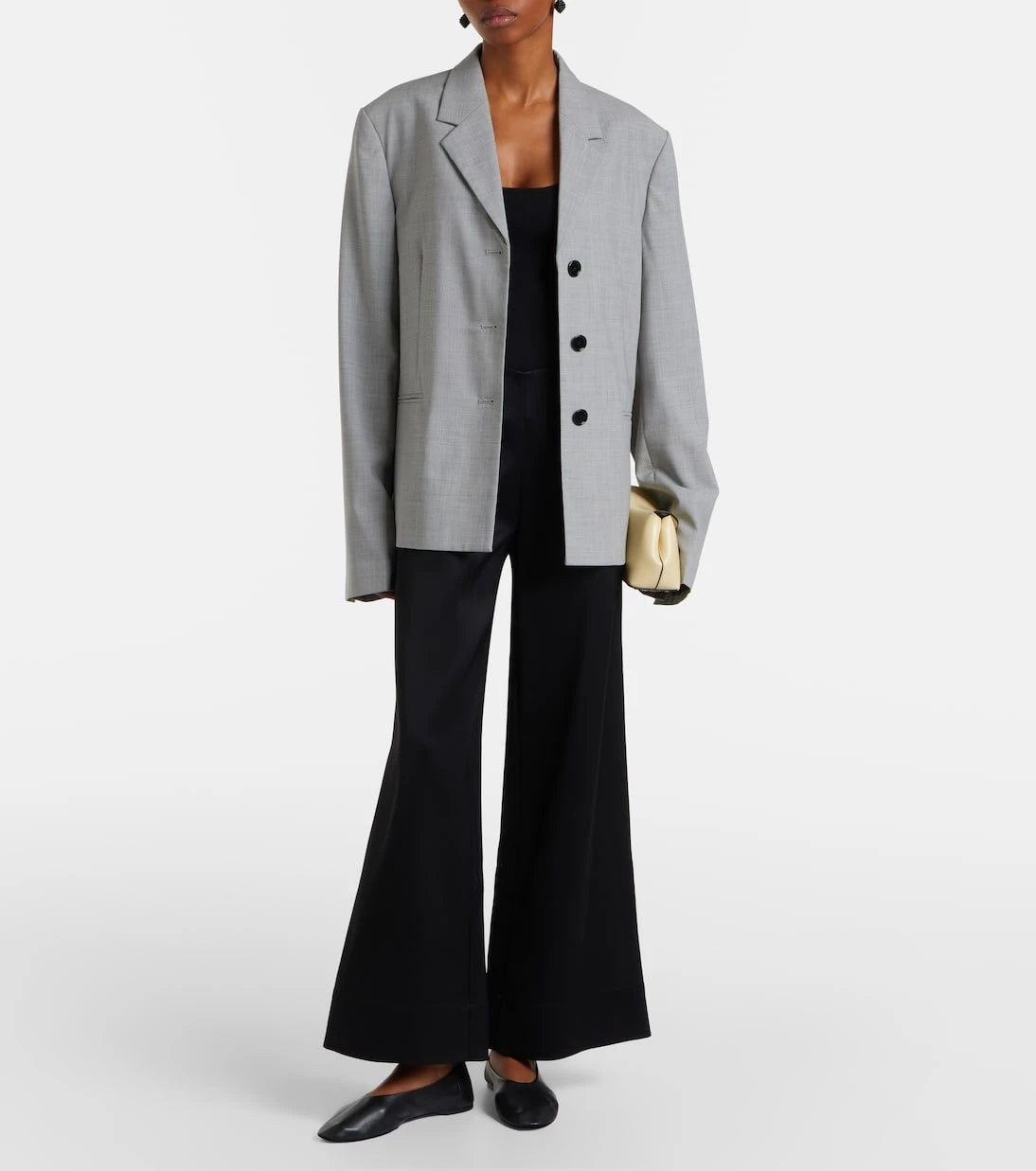 Toteme - Satin flared pants