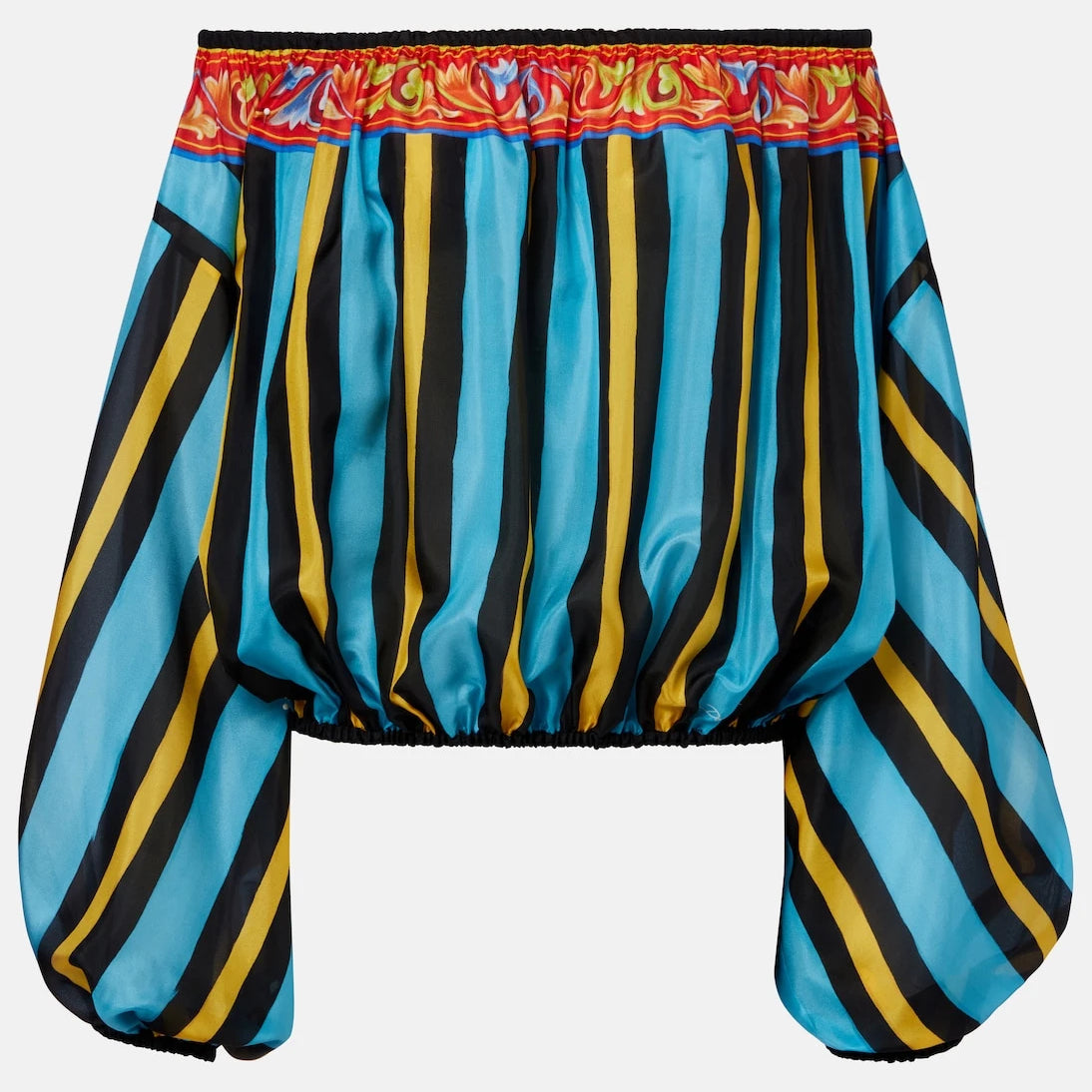 Dolce&Gabbana - Patterned silk top