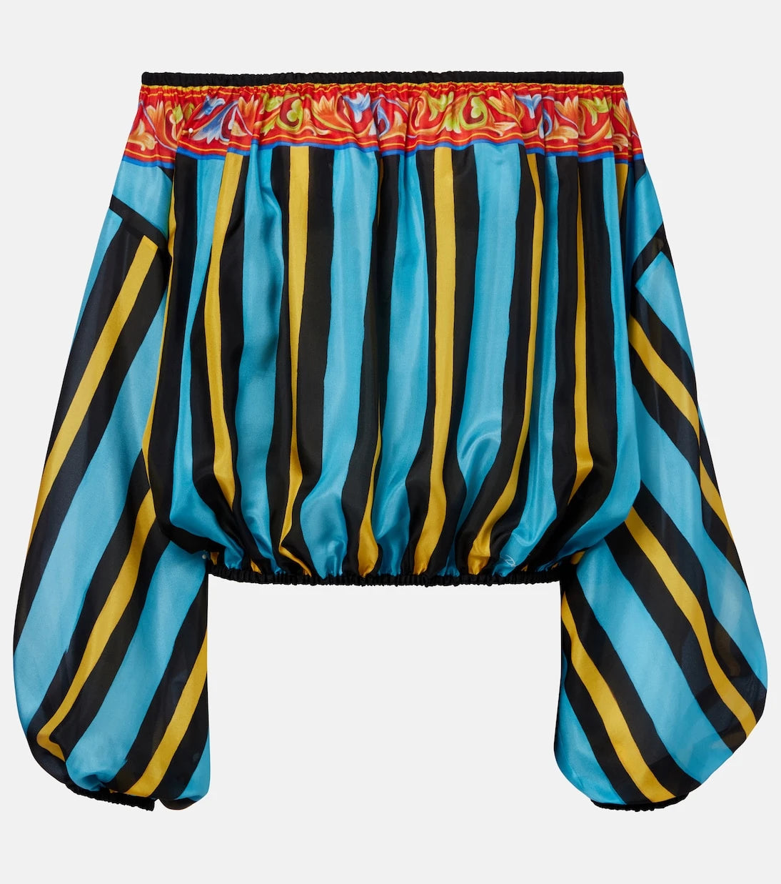 Dolce&Gabbana - Patterned silk top