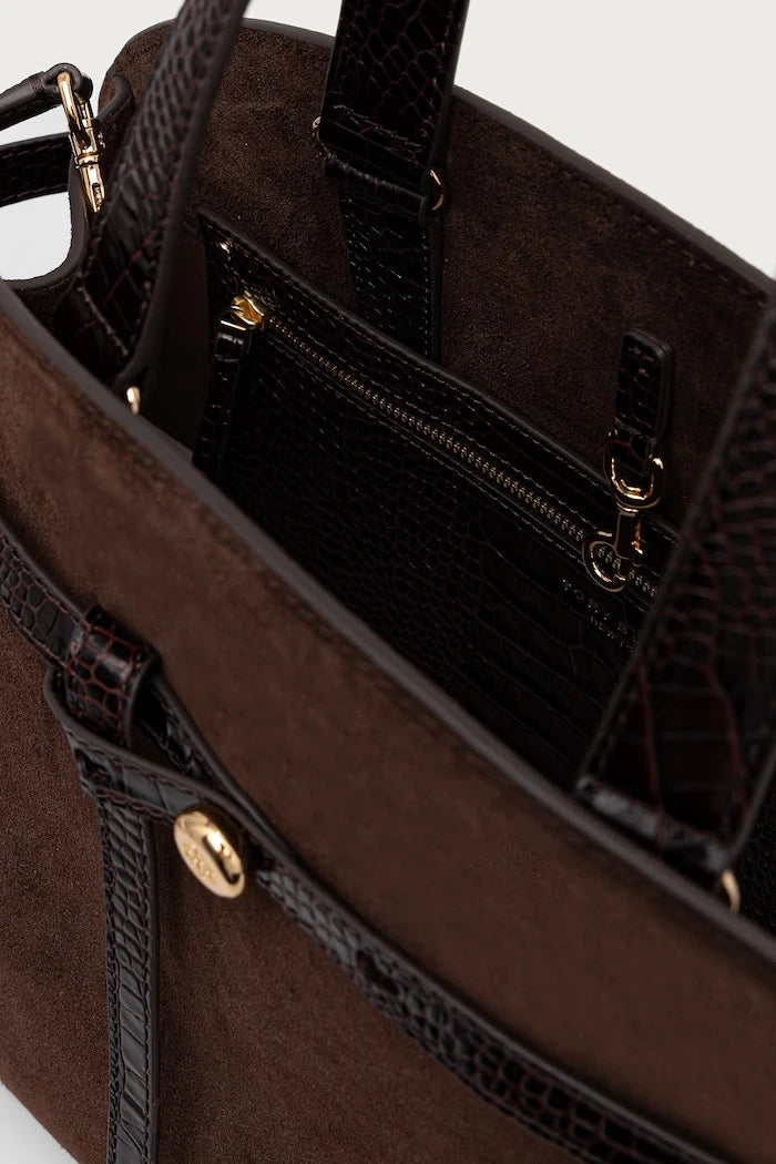 Tory Burch Kadın Süet Romy Suede Bauletto Çanta