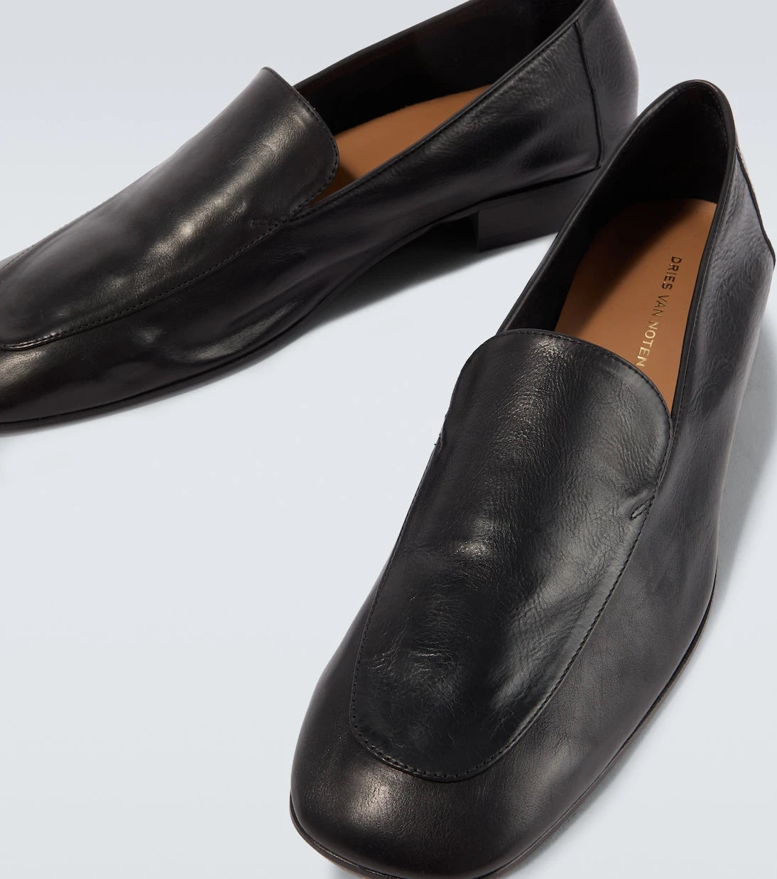 Dries Van Noten - Leather loafers