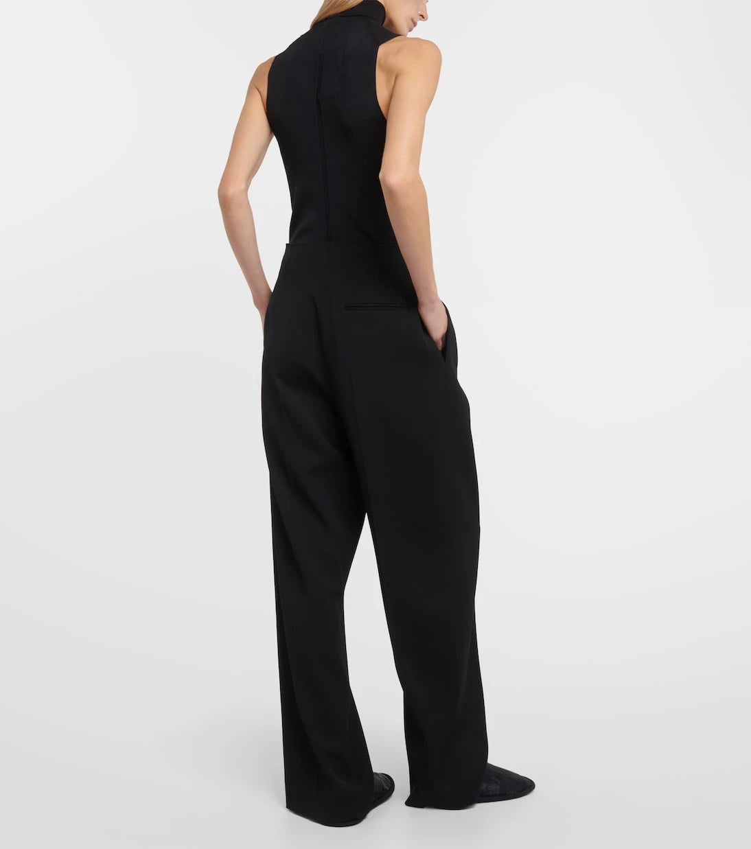 The Row - Lonan virgin wool wide-leg pants