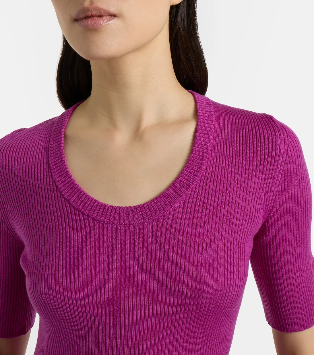Chloé - Ribbed-knit wool top