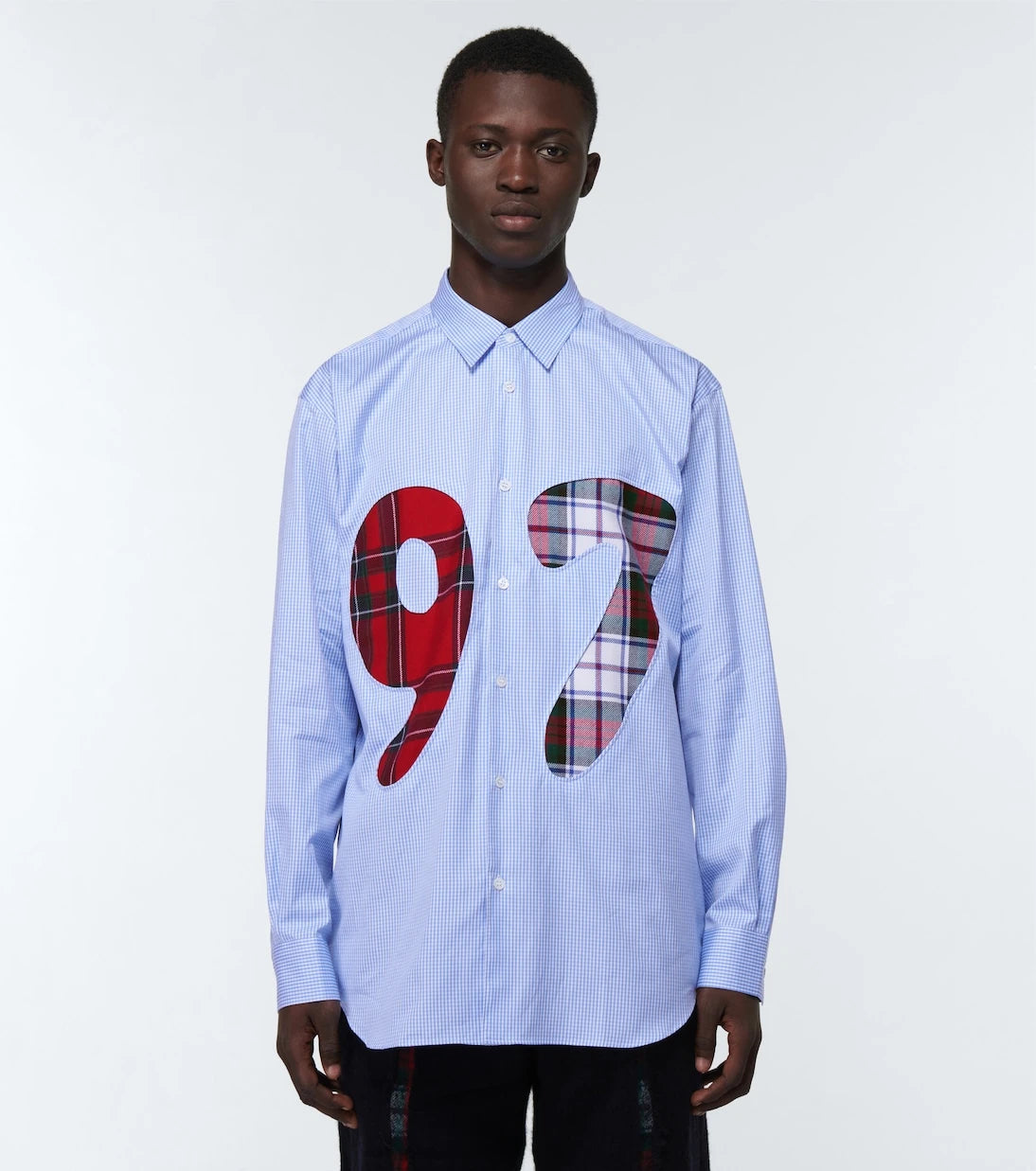 Comme des Garçons Shirt - قميص قطني بنقشة الكاروهات
