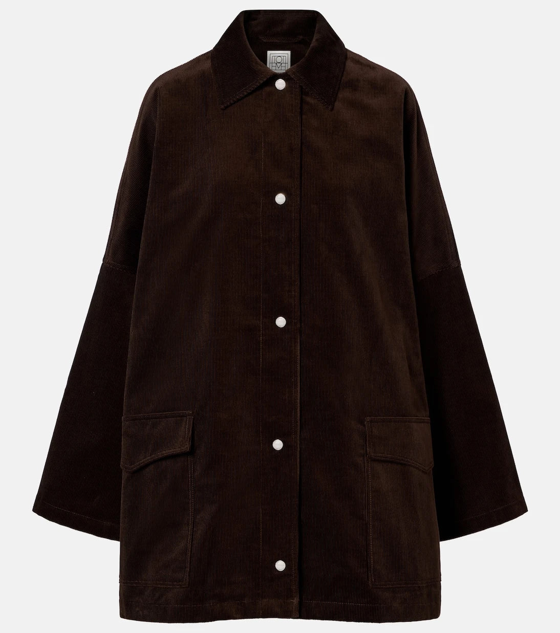 Toteme - Cord cotton corduroy overshirt