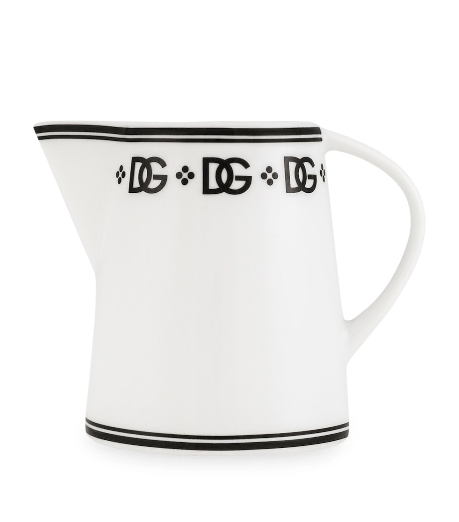 Dolce & Gabbana Casa Porcelain DG Logo Milk Jug