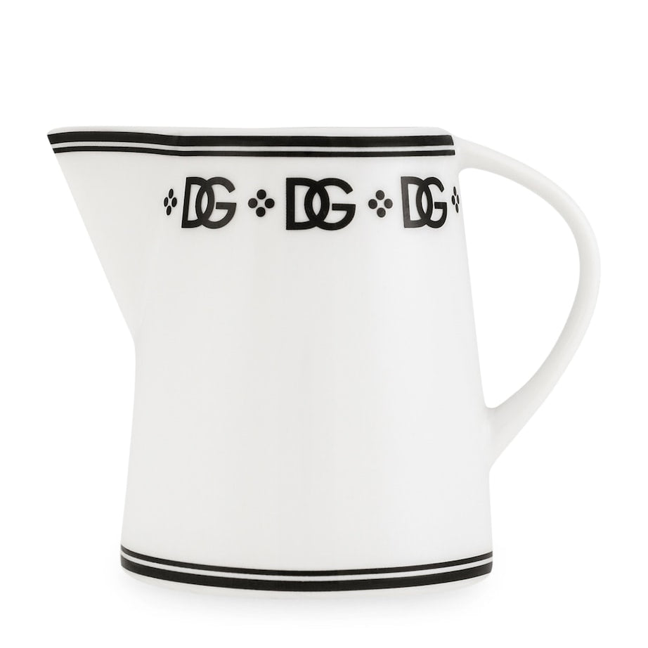 Dolce & Gabbana Casa Porcelain DG Logo Milk Jug