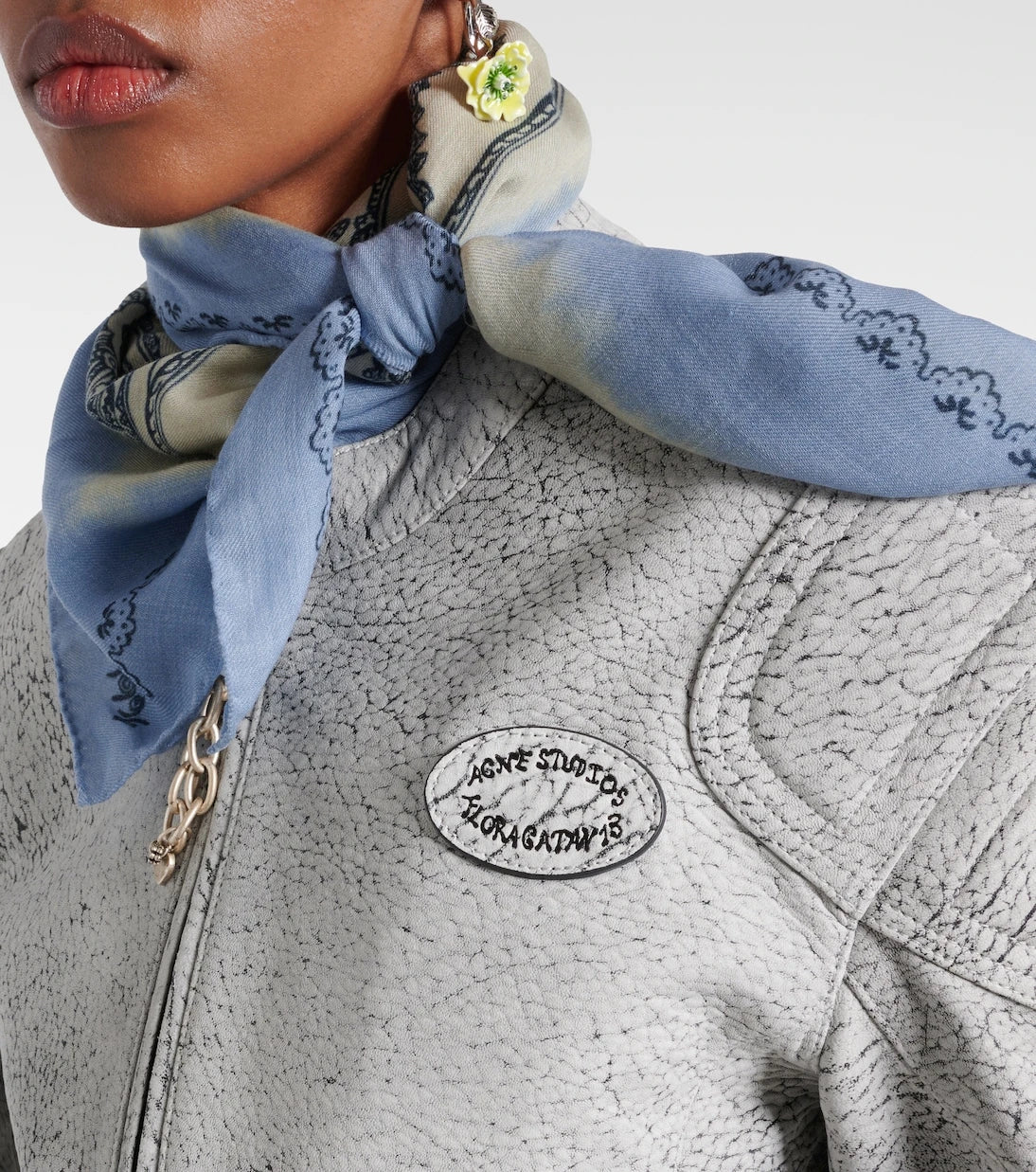 Acne Studios - Printed wool scarf