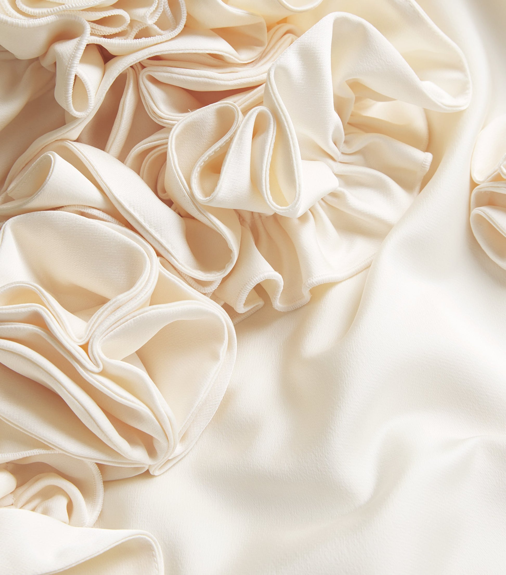 JESSIE AND JAMES Ivory Appliqué Sweet Pea Dress (4-14 Years)