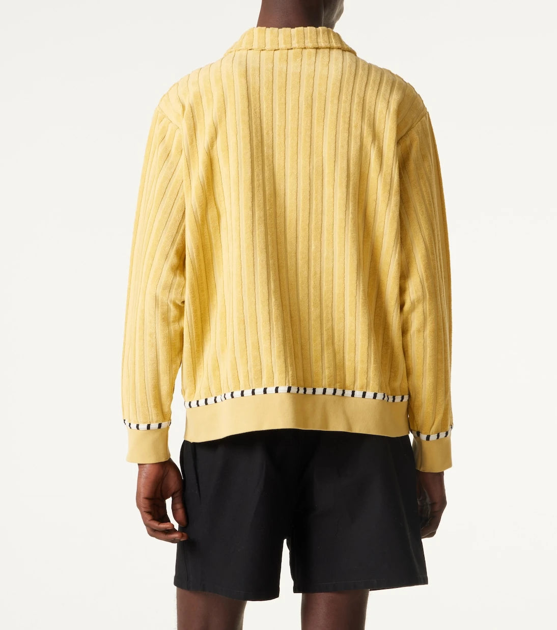 Bode - Croquet Ground cotton terry sweater