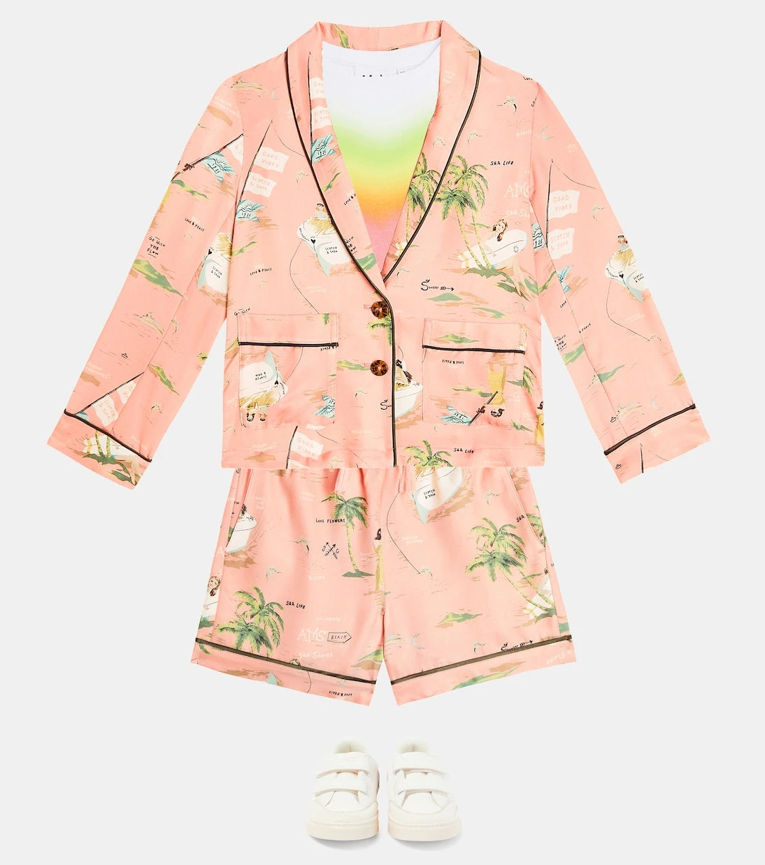 Scotch & Soda Çocuk - Desenli blazer ceket