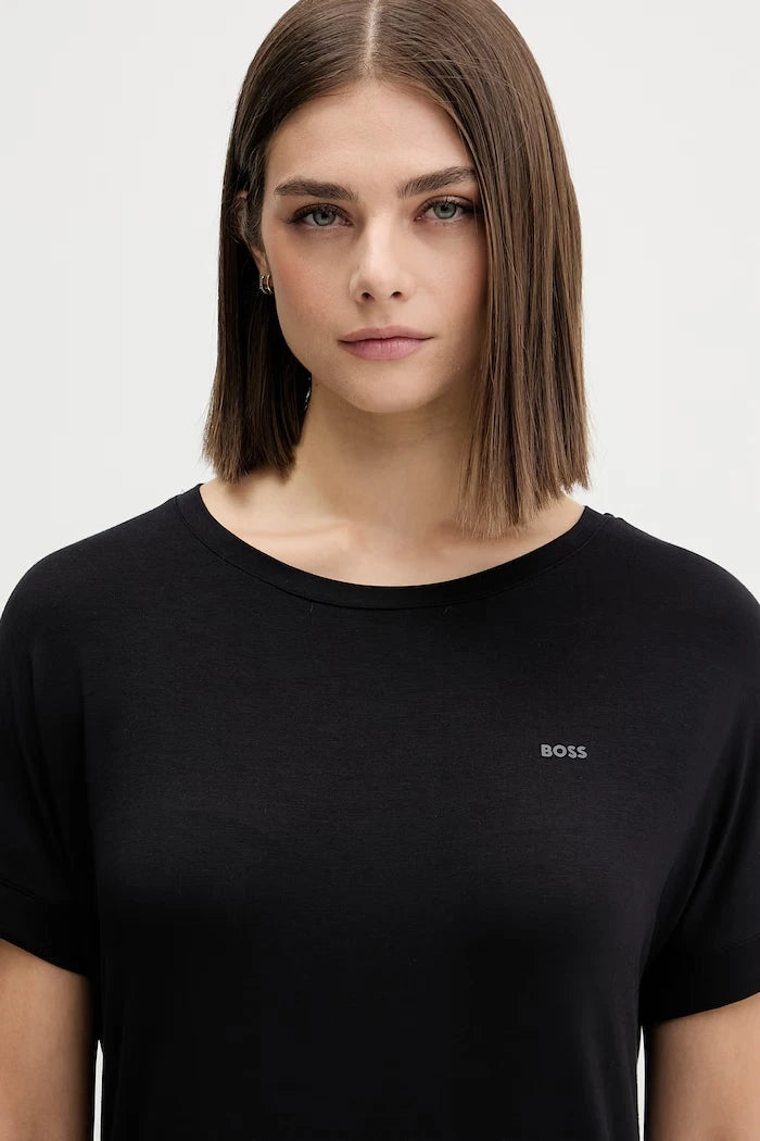 BOSS ESSENCE_Sleepshirt вискоз kadın pijama üstü