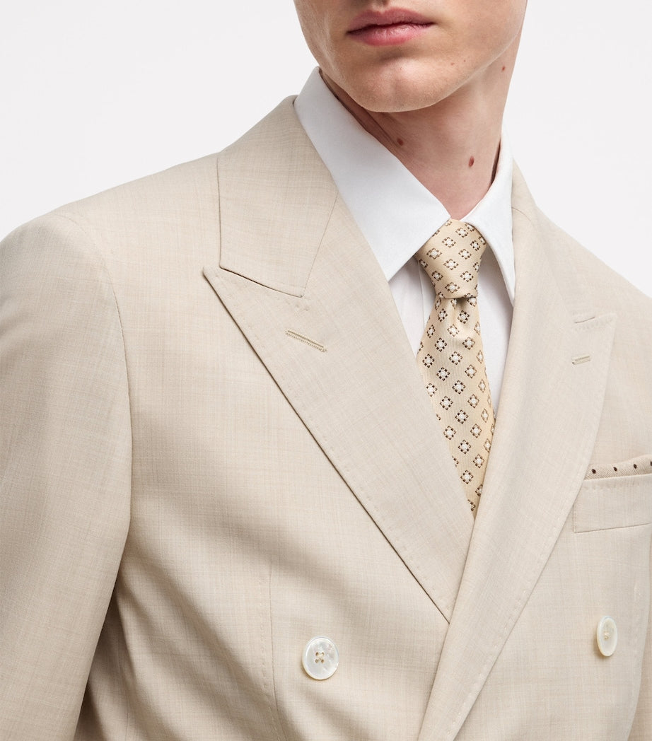 BOSS Virgin Wool-Silk 2-Piece Suit