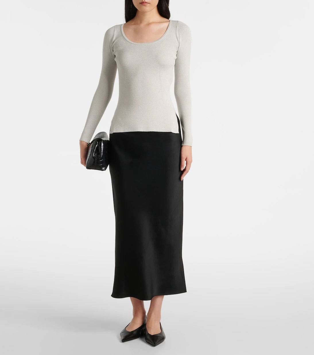 Max Mara - Leisure Ondina lamé top