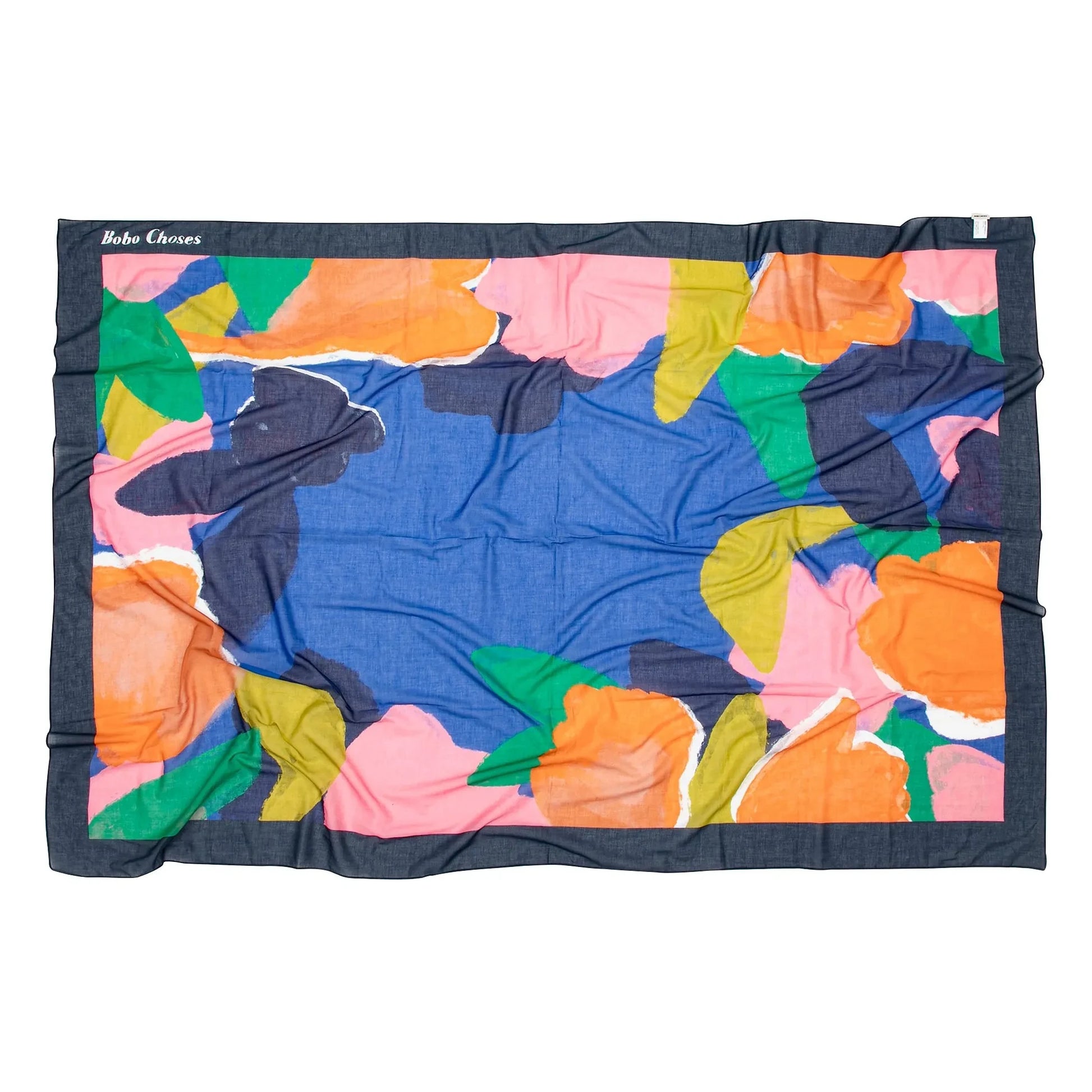 Bobo Choses - Sarong Blooming Color Recycled Cotton | Blue